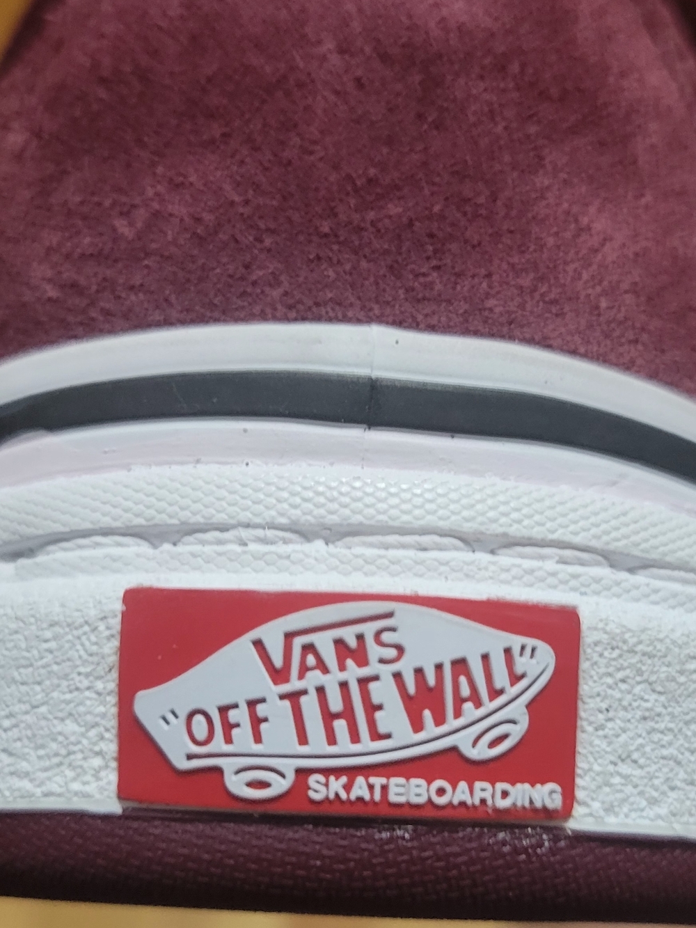 Vans Kyle Walker Men's Skate Shoes - Burgundy/Black - Picture 6 of 8